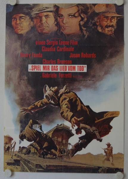 Once upon a Time in the West re-release german movie poster